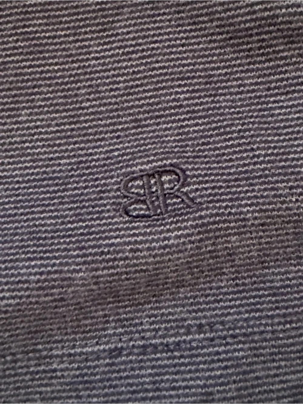 Banana Republic Black Striped Men's Polo Shirt